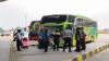 Bus Arah Jakarta dari Cirebon Berhenti Operasi Setelah Penerapan PSBB