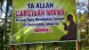 Poster Tulisan Doa agar Pembuang Sampah Dicabut Nyawa Bertebaran di Pidie Aceh