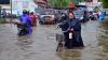 Jalan Provinsi Penghubung Kudus-Purwodadi Terendam Banjir Setinggi 50 Centimeter