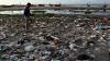Pantai Jakat Bengkulu Tercemar Sampah Rumah Tangga