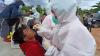 Target Dapat 250 Sampel Swab Antigen, Petugas Cegat dan Colok Hidung Pengendara