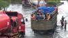 Banjir Rendam Pantura Kaligawe Semarang, Laju Kendaraan Terhambat 