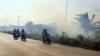 Cuaca Panas, Kebakaran Lahan Meluas di Dumai - Bagian 2