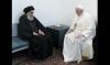 Bersejarah, Paus Fransiskus Bertemu Ulama Senior Syiah Ayatollah Ali Al-Sistani di Irak