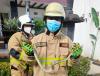 Damkar Jaktim Evakuasi Ular Sanca 1 Meter Sembunyi di Tamanan Hias Warga Ciracas