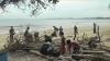 Mahasiswa dan Santri Kompak Bersihkan Sampah Pantai Pailus Jepara