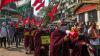 180 Demonstran Tewas, Asosiasi Biksu Budha Myanmar Beri Sinyal Putuskan Hubungan dengan Junta Militer