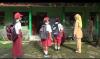 Penampakan Pembelajaran Tatap Muka Siswa SD di Lereng Merapi