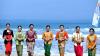 Bule Pakai Kebaya Main Papan Selancar di Pantai Kuta Bali - Bagian 3