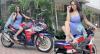 Gaya Seksi Tisya Erni Tunggangi Moge, Bantah Penyebab Keretakan Rumah Tangga Sule dan Nathalie 