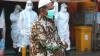 Potret Pasien Covid-19 Sholat Id Meski Dipasang Infus dan Oksigen - Bagian 2