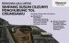 Infografis Rekayasa Lalu Lintas Simpang Susun Cileunyi Penghubung Tol Cisumdawu