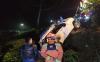 Mobil Wisatawan Terperosok ke Kebun Teh di Ciwidey Bandung, 8 Orang Syok, 1 Luka Ringan