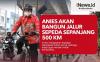 Infografis Anies Akan Bangun Jalur Sepeda Sepanjang 500 KM