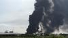 Kilang Minyak Pertamina Masih Terbakar, Asap Hitam Membubung Tinggi - Bagian 1
