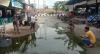 Viral, Warga Mancing di Kubangan Jalan di Kota Lhoksukon Aceh Utara