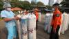 Pemprov DKI Jakarta Bangun Posko Darurat Oksigen Medis di Monas - Bagian 3