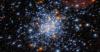 Hubble Jepret Gugusan Bintang, Gambar Bernuansa Warna Merah, Putih, dan Biru