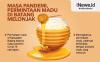 Infografis Masa Pandemi, Permintaan Madu di Batang Melonjak