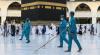 Sambut Jamaah Umrah, Masjidil Haram Dibersihkan 60.000 Liter Disinfektan Setiap Hari