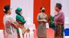 Wamenparekraf Angela Tanoesoedibjo Pakai Baju Kurung Manik Modifikasi saat Upacara HUT RI