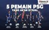 Infografis 5 Pemain yang Bakal Dibuang PSG