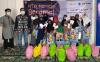 Momen HUT RI dan Muharram, Majelis Taklim XL Bantu Yatim Piatu Belanja Alat Sekolah