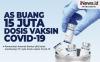 Infografis Amerika Buang 15 Juta Dosis Vaksin Covid-19