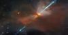 Hubble Tangkap Fenomena Langka, Bintang Mengeluarkan Semburan Gas 