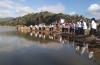 Program Jogo Kaliku Sipatin, 13 Pasangan Calon Pengantin Lepas Bibit Ikan di Waduk Sermo