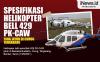 Infografis Spesifikasi Helikopter Bell 429 PK-CAW yang Jatuh di Curug Tangerang