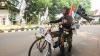  Peringati Hari Kesaktian Pancasila, Pria Ini Gowes dari Purwokerto ke Lubang Buaya