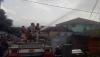 Kios Bensin Eceran di Sukabumi Terbakar, Api Sambar Ibu Rumah Tangga 