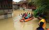 Banjir di OKU Rendam 100 Lapak Pedagang Pasar RS Sriwijaya