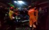 Tabrakan Beruntun di Lampu Merah Surabaya, Sopir Minibus Terluka Parah