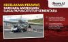 Infografis Kecelakaan Pesawat, Bandara Aminggaru Illaga Papua Ditutup Sementara