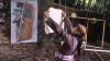Unik, Seniman Lukis di Wonosobo Gelar Pameran di Kebun Bambu 