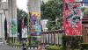 Warna-warni Mural Hiasi Tiang JLNT Trunojoyo