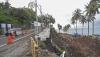 Jalan Kawasan Wisata Senggigi Longsor Sepanjang 25 Meter