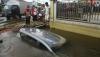 Terseret Banjir, Mobil Tenggelam Masuk Selokan hanya Terlihat Atap