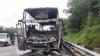 Bus Sudiro Tungga Jaya Terbakar di Tol Semarang-Solo, Para Penumpang Selamat