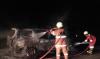 Diduga Korsleting, Grand Livina Terbakar di Jalan Tol Semarang-Solo