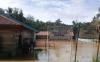 Banjir di Permukiman Warga Sibara-bara Tapsel Belum Surut