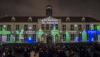 Suasana Museum Fatahillah Tampilkan Video Mapping Bernuansa Natal 
