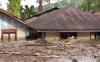 Penampakan Rumah Warga di Tapsel Nyaris Tenggelam Terendam Banjir