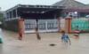 Palembang Dikepung Banjir usai Hujan Sejak Sabtu Dini Hari