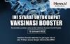 Infografis Indonesia Mulai Vaksinasi Booster 12 Januari 2022, Ini Syaratnya!   