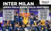 Infografis Inter Milan Juara Piala Super Italia 2021/2022