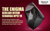 Infografis The Enigma, Berlian Hitam Langka 555,55 Karat