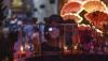 Ritual Menyalakan Api Lilin Malam Imlek di Palembang Berlangsung Khidmat